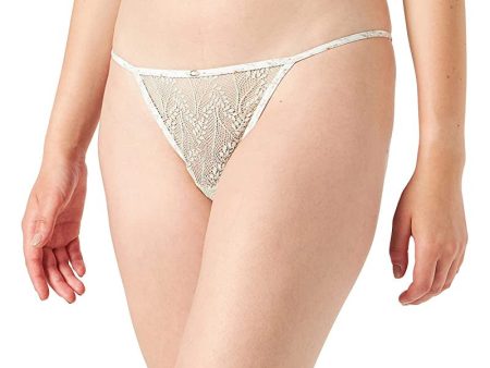 Women Secret Side String Brasilien Brief Braguitas para Mujer, Kaki Claro, M For Cheap