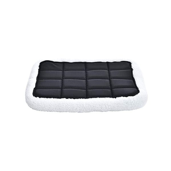 Amazon Basics - Cama acolchada con rebordes para mascotas: 73, 6 x 48, 2 cm on Sale