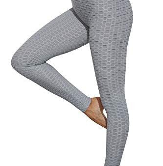 Tuopuda Leggings Push Up Mujer Pantalones De Yoga De Cintura Alta para Mujer Mallas Pantalones Deportivos Elásticos Mallas Sexis para Control De Abdomen Yoga Fitness (Gris, S) For Discount