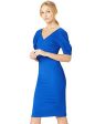 Truth & FABLE Vestido Mujer, Azul (Cobalt), 42, Label: L on Sale