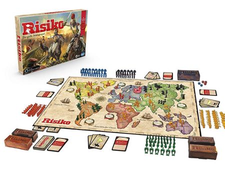 (Idioma Alemán) - Hasbro Risiko Drachenedition - Juego de Estrategia con 5 Variantes: Clásico, Misiones, Duelo 2 Jugadores, Drachen-Risiko y Turbo-Risiko For Cheap