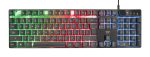 Trust 23823 GXT 835 Azor Teclado Gaming con Iluminación (Con tecla Ñ) Negro Hot on Sale