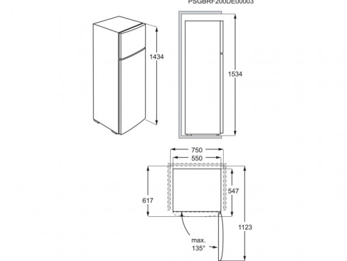 Zanussi ZTAN24FW0 Nevera Combi 1.43m F Blanco Reacondicionado on Sale