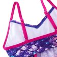 Aideaone Bikini para niña, traje de baño de dos piezas, traje de baño con impresión 3D, resistente a los rayos UV, de 5 a 12 años, Sirena B01, 9-10 Años Reacondicionado Online Hot Sale