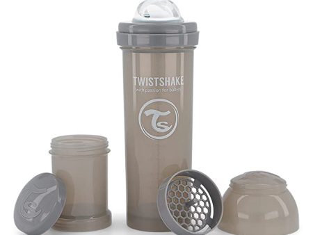 Twistshake Ourdoor Active Feeding Kit de Biberones, 3 st - 1x Bebés Biberón Anti-Cólicos, 1x Termo Botella, 1x Cepillo de Limpieza, 6+ Meses, Unisexo, 78973 Supply