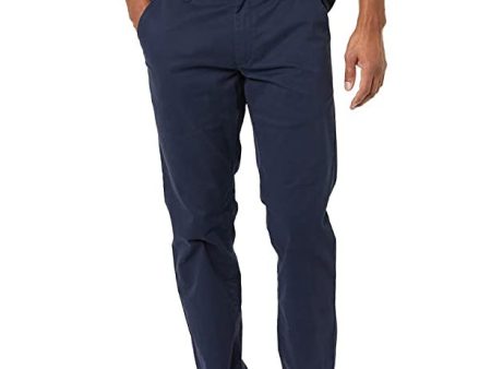 Amazon Aware Chino Ajustado de Algodón Hombre, Azul Marino, 38 Fashion