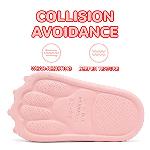 Zuecos y Mules para Niños Zapatillas de Verano Niñas Piscina Antideslizante Pantuflas Zapatos Bebé Zapatillas Sandalias de Playa, 23 Rosa, 26 27 EU Fashion