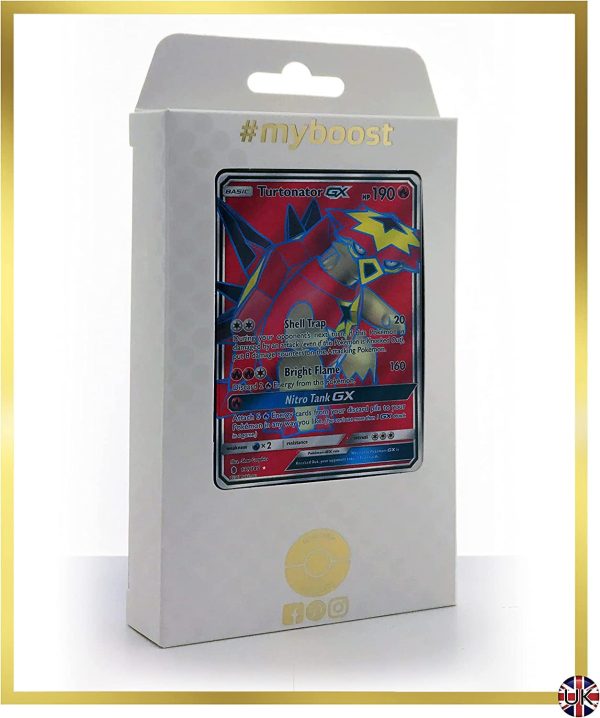 Turtonator-Gx (Boumata-GX) 131 145 Full Art - #myboost X Sun & Moon 2 Guardians Rising - Caja de 10 cartas Pokémon Inglés Cheap