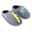 Wysbaoshu Zapatillas de Casa de para Niños Niñas Pantuflas Antideslizante Calentar de Invierno Peluche Zapatillas Gris 26 27 EU For Cheap