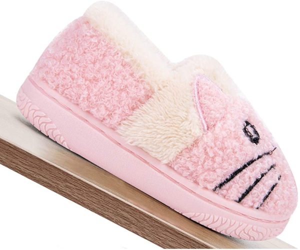 Zapatillas de Estar por Casa para Niñas Niños Invierno Zapatillas Interior Casa Caliente Pantuflas Unisex Rosa2 23-24 EU (Fabricante: 16-17) Online Hot Sale