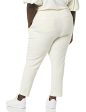 Amazon Aware Pantalón de corte cónico sin cierre (disponible en tallas grandes) Mujer, Blanco Roto, XXL on Sale