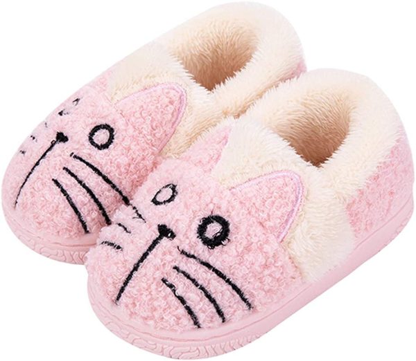 Zapatillas de Estar por Casa para Niñas Niños Invierno Zapatillas Interior Casa Caliente Pantuflas Unisex Rosa2 23-24 EU (Fabricante: 16-17) Online Hot Sale