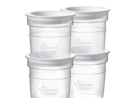 Tommee Tippee Closer to Nature - Recipientes para conservar la leche, 4 unidades Fashion