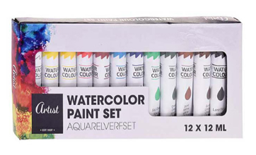 Valetti Artist Water Color Paint Set de 12 piezas Cheap