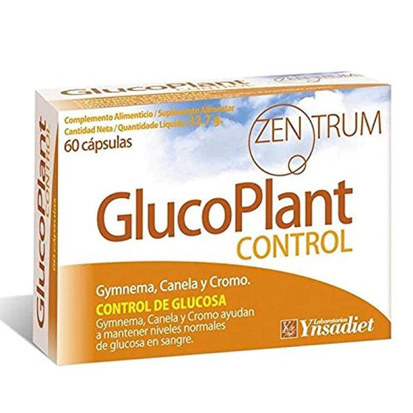 Zentrum Glucoplant Control Azucar 60 Cap, 70 g(Caducidad:31 05 2024) Hot on Sale