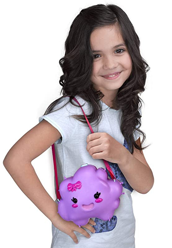 Ziwies-Bolso Nube Purpurina y 8 figuritas coleccionables, niñas a partir de 4 a 8 años, (Famosa 700015603) Fashion