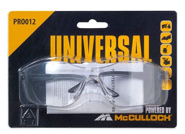 Universal 577616512 Gafas de Seguridad PRO012 protegen los Ojos de Las Piezas voladoras, Son Resistentes a los arañazos y están aprobadas según la Norma EN 166, Standard on Sale