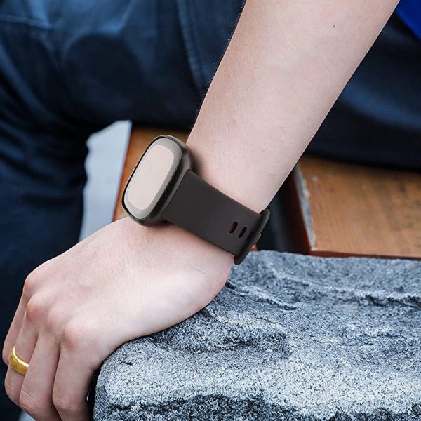 Yisica Correa de repuesto para Fitbit Versa 3 Fitbit Sense, unisex, para Fitbit Versa 3 Fitbit Sense, pequeña, color negro Embalaje Deteriorado Online