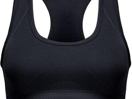 Yava Seamless Sports Bra - Black - XS S Online Hot Sale