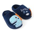 Wysbaoshu Zapatillas de Casa de para Niños Niñas Pantuflas Antideslizante Calentar de Invierno Peluche Zapatillas Azul 28 29 EU For Sale