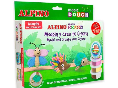 Alpino Magic Dough Set Animals (DP000510) Cheap