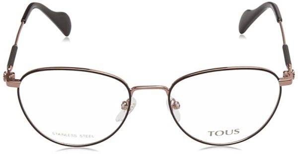 TOUS Vto400n Gafas, Shiny Peach Pink with Coloured Parts, 52 para Mujer Online Sale