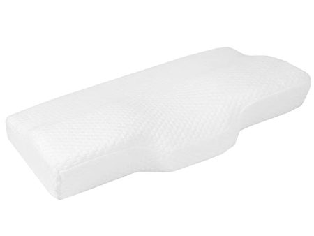 Amazon Basics - Almohada de espuma con memoria de contorno con soporte para el cuello - 60 x 35 x 11 6 cm Online Sale