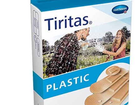 Tiritas Plastic: Apósitos hipoalergénicos, transpirables e impermeables. Protegen las heridas de la suciedad: 4 tamaños 30 unidades Online Sale