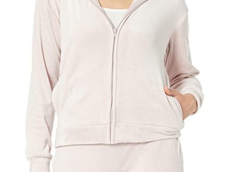 Amazon Aware Sudadera con Capucha Ajustada de Terciopelo Mujer, Lila, 3XL Discount