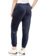 Amazon Aware Joggers Ajustados de Terciopelo Mujer, Azul Marino, 3XL Fashion