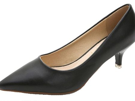 Talla: 36 - Dadawen - Zapatos de Vestir de Material Sintético Mujer, Negro (Negro) Online