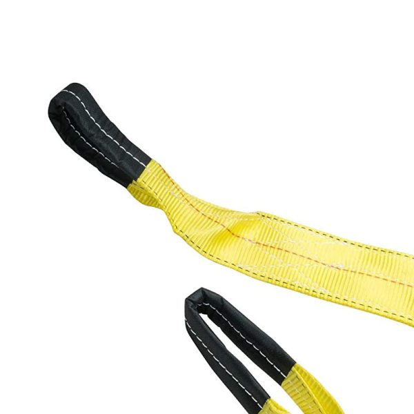 Amazon Basics - Correa de Remolque, 7.6 cm x 9.1 m, 13607 Kg de Resistencia a La Rotura, Cuerda de Tracción de Alta Resistencia Incluida, Paquete de 1, color Amarillo For Discount