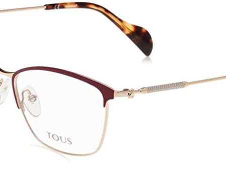 TOUS Vto399n Gafas, Shiny Rose Gold W Violet Parts, 55 para Mujer Supply