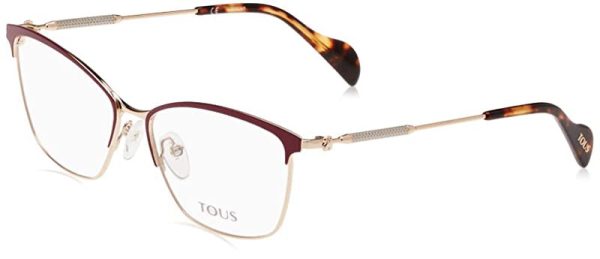 TOUS Vto399n Gafas, Shiny Rose Gold W Violet Parts, 55 para Mujer Supply