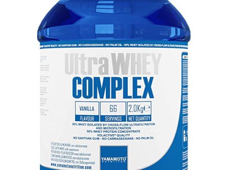 Yamamoto Nutrition Ultra Whey COMPLEX complemento alimenticio para deportistas a base de concentrado de proteína de suero (Whey Concentrate) y Isolate (Whey Isolate) (Chocolate, 2000 gramos)(Caducidad:31 08 2025) For Sale