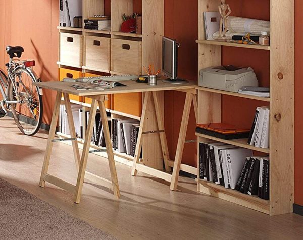 Wolfpack 05110500 - Caballete de madera 75 x 75 cm Cheap