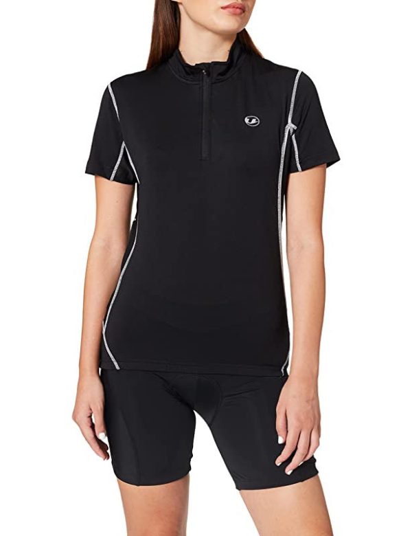 Ultrasport Maillot con Cremallera, Mujer, Negro, L Online