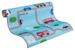 A.S. Création papel pintado de papel Boys & Girls 5 azul colorido 10, 05 m x 0, 53 m 936321 Online