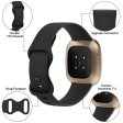 Yisica Correa de repuesto para Fitbit Versa 3 Fitbit Sense, unisex, para Fitbit Versa 3 Fitbit Sense, pequeña, color negro Embalaje Deteriorado Online