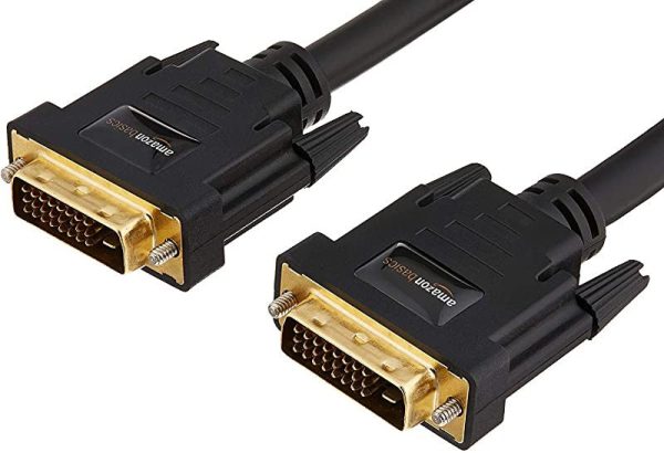 Amazon Basics - Cable DVI a DVI (0, 9 m) Cheap