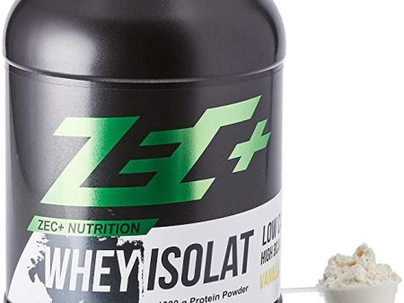 Zec+ Whey Isolate (1000g) 1000 g (Caducidad:21 01 2024) For Discount