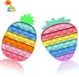 2 Pack Fidget Toy, Push Pop Bubble Fidget Sensory Toy Fidget Pack Alivia el estrés para niños adultos, Fidget Toy Group para aliviar la ansiedad para personas con autismo For Sale