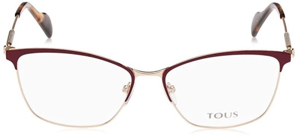 TOUS Vto399n Gafas, Shiny Rose Gold W Violet Parts, 55 para Mujer Supply