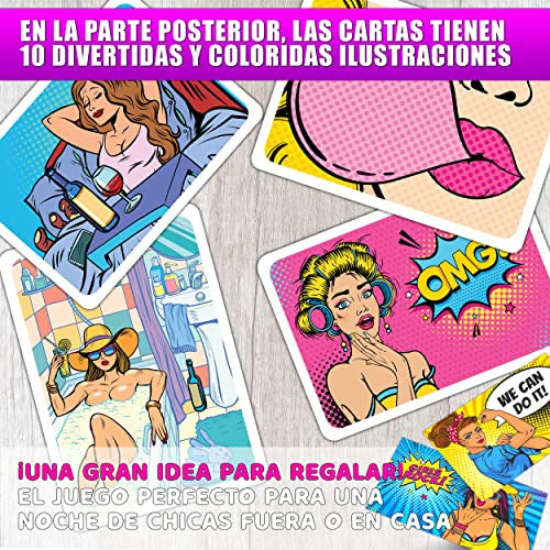 Young Forever - ¡Chicas Locas! - Juegos para Beber - Juegos de Mesa Adulto - Juegos de Cartas para Adultos - Despedida de Soltera - Regalos Originales para Mujeres - Regalo Original - Drinking Games Hot on Sale