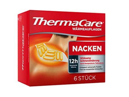 Thermacare Neck Wraps - Envolturas térmicas para hombros y cuello para aliviar el dolor de cuello - Paquete de 6 Embalaje Deteriorado (Caducidad: 31 01 2024) Online Sale