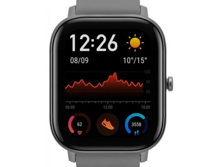 Amazfit GTS 1 4,19 cm (1.65) AMOLED 43 mm Gris GPS (satélite) Smartwatch Reacondicionado Fashion