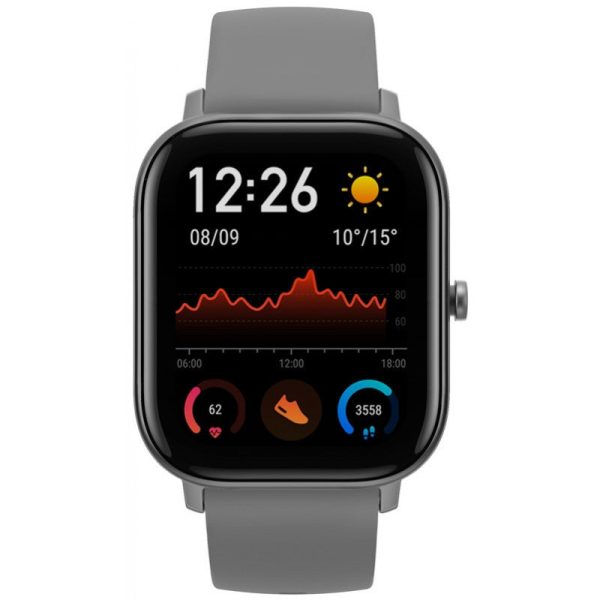 Amazfit GTS 1 4,19 cm (1.65) AMOLED 43 mm Gris GPS (satélite) Smartwatch Reacondicionado Fashion