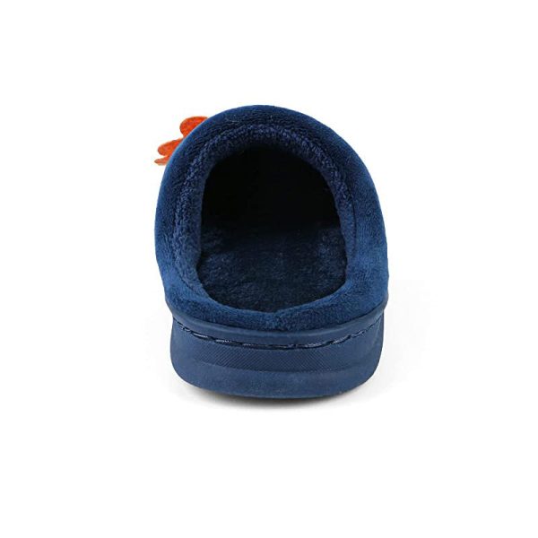 Wysbaoshu Zapatillas de Casa de para Niños Niñas Pantuflas Antideslizante Calentar de Invierno Peluche Zapatillas Azul 28 29 EU For Sale