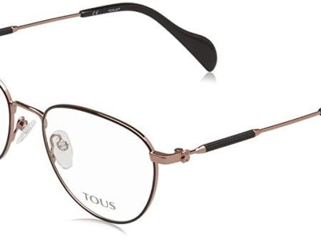 TOUS Vto400n Gafas, Shiny Peach Pink with Coloured Parts, 52 para Mujer Online Sale