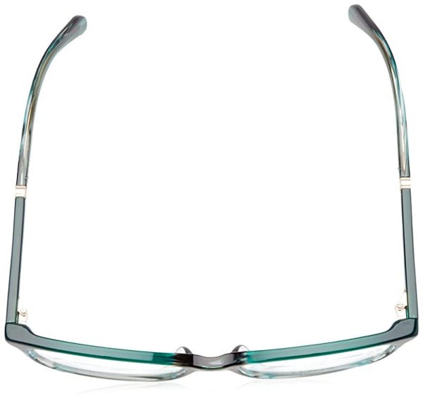 TOUS Vtob04 Gafas, Shiny Green Top+TRANSP.Green, 53 para Mujer Fashion